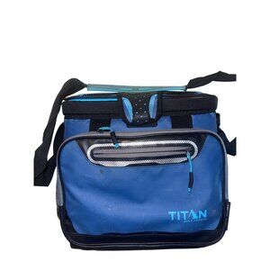 Titan Deep Freeze Arctic Zone Zipperless Cooler With Hard Liner & Adjustable Str
